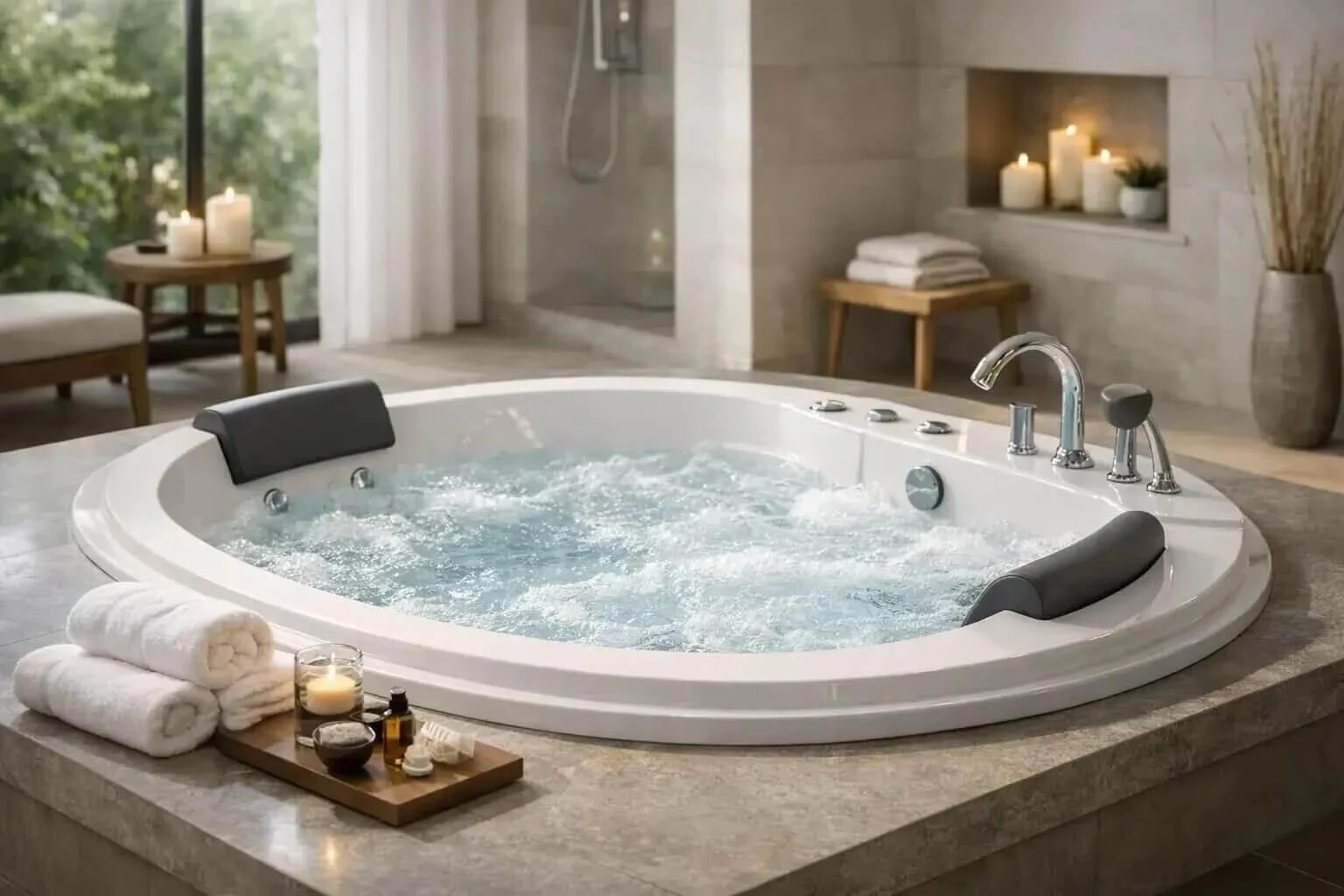 Luxury Hydrotherapy Jacuzzi